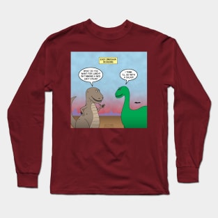 Dinosaur Dinner Selections Long Sleeve T-Shirt